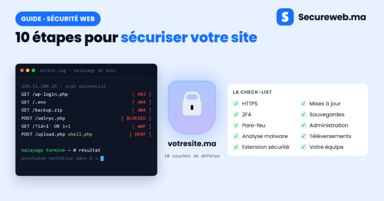 Comment Sécuriser mon SiteWeb : 7 Astuces Pour une protection Fiable